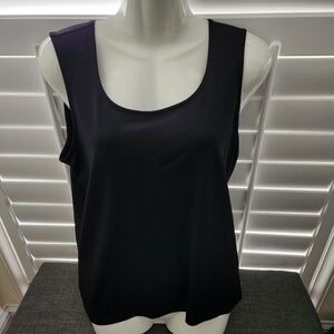 LIZ CLAIBORNE BLACK SHELL SIZE MEDIUM EUC
